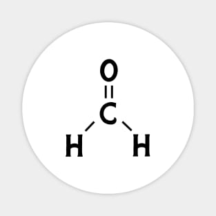 Mortician formaldehyde chemical formula Magnet